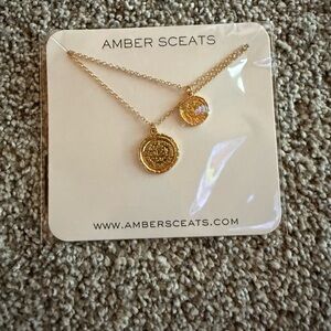 Gold Minimalist Coin Pendant Necklace